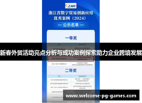 新春外贸活动亮点分析与成功案例探索助力企业跨境发展 新春外贸活动亮点分析与成功案例探索助力企业跨境发展